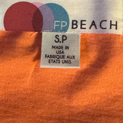 NWOT SIZE S/P Free People Bold Orange Pullover