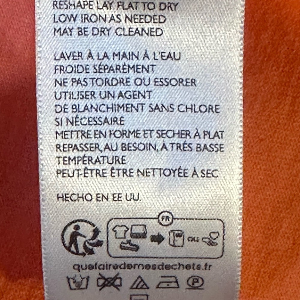 NWOT SIZE S/P Free People Bold Orange Pullover