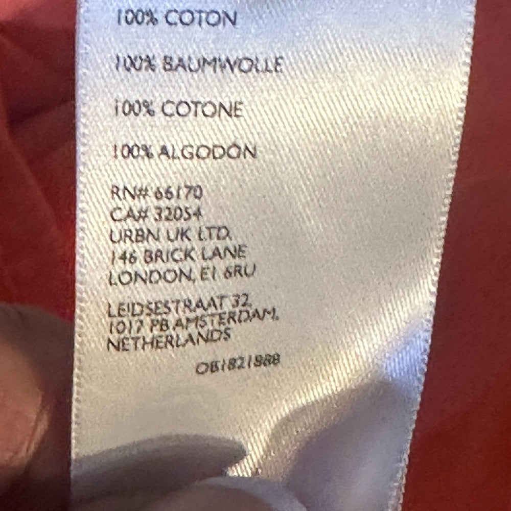 NWOT SIZE S/P Free People Bold Orange Pullover