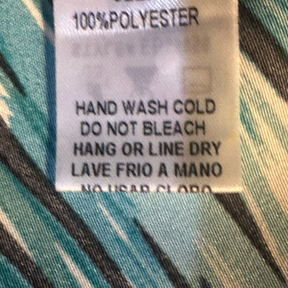 NWT SIZE S WILL FIT UP TO A L Easel Leaf Pattern Jumpsuit - Green and Blue