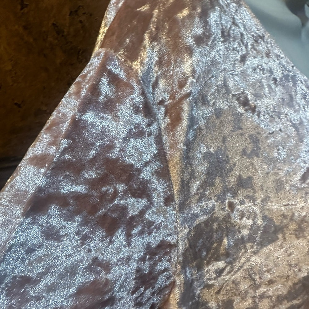 NWOT SIZE S POL Pink Velvet Blouse