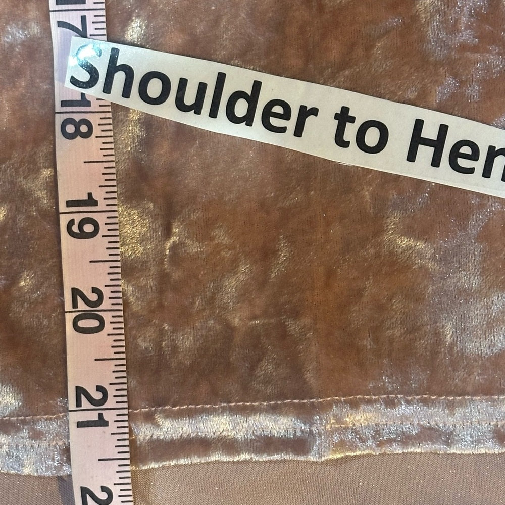 NWOT SIZE S POL Pink Velvet Blouse