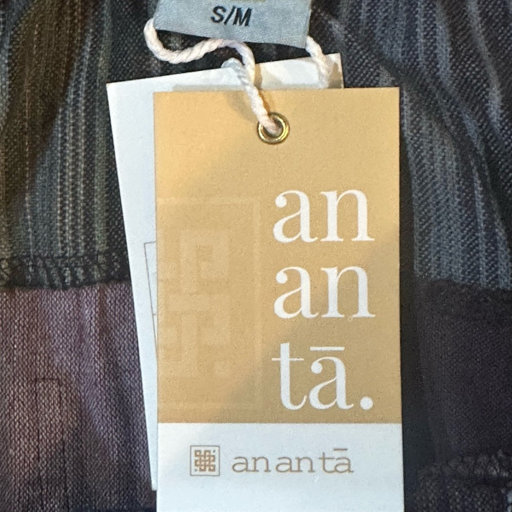 NWT SIZE S/M Striped Patchwork Women's Cropped Pants