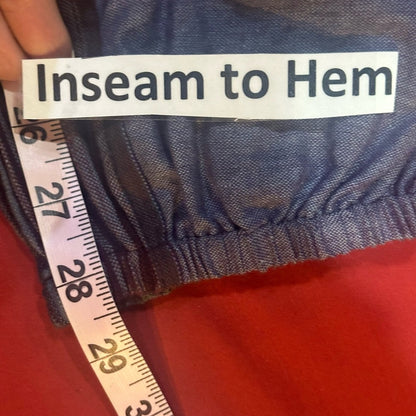 NWT SIZE S/M Bohemian Multicolor Patchwork Ankle Pants