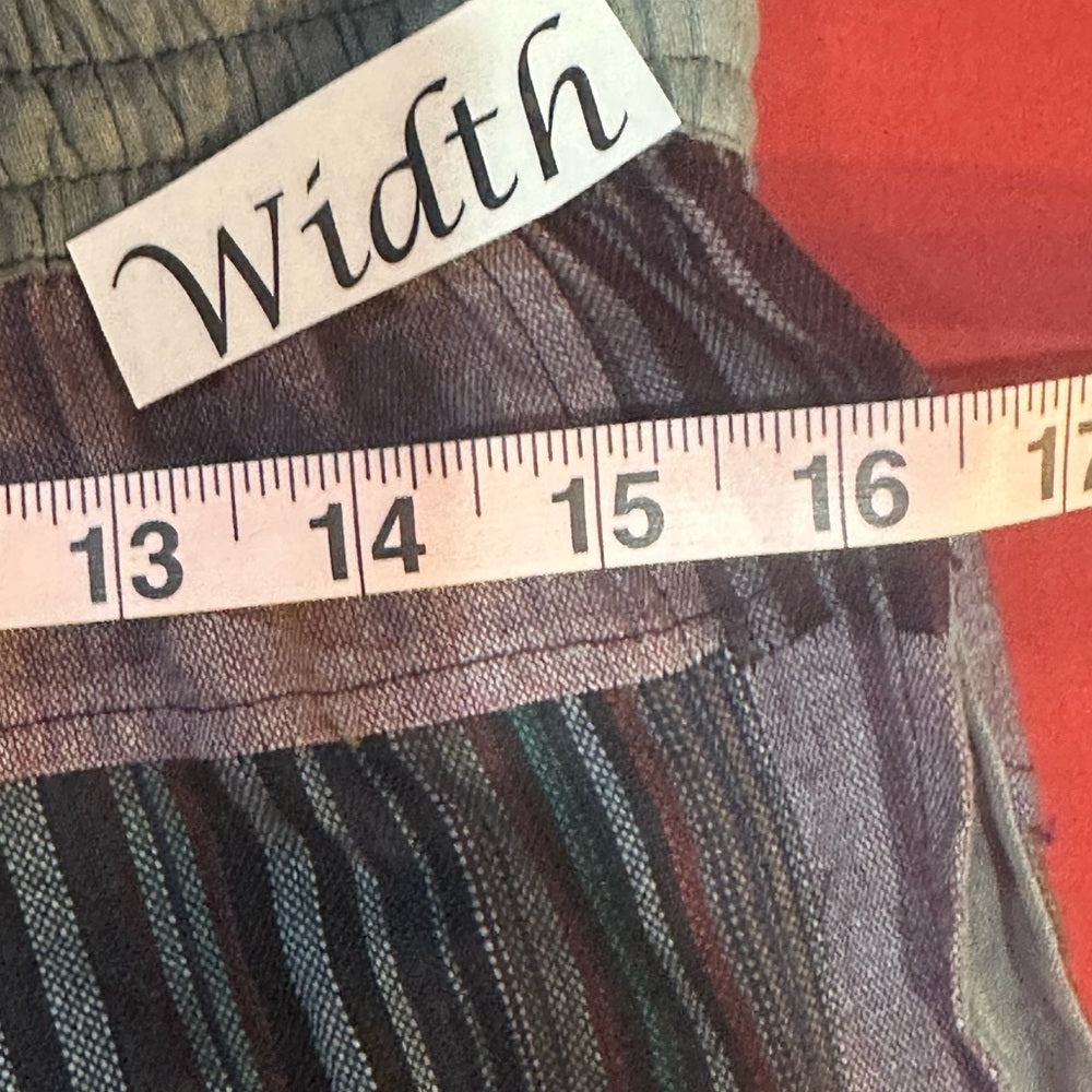 NWT SIZE S/M Bohemian Patchwork Ankle Pants