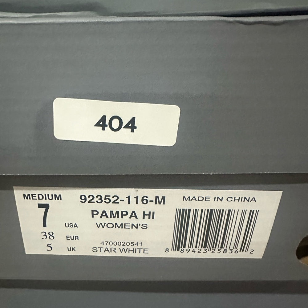 401.402.403.404 NEW SIZE 6/7 Palladium women’s Off-White Lace-Up Boots