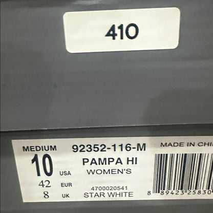 408.409.410.411.412.413  NEW SIZE 6/7 Palladium Men's Off-White Lace-Up Boots