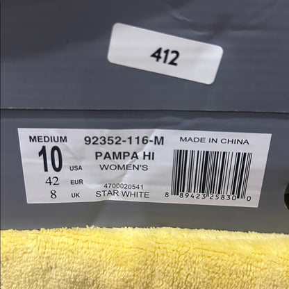 408.409.410.411.412.413  NEW SIZE 6/7 Palladium Men's Off-White Lace-Up Boots