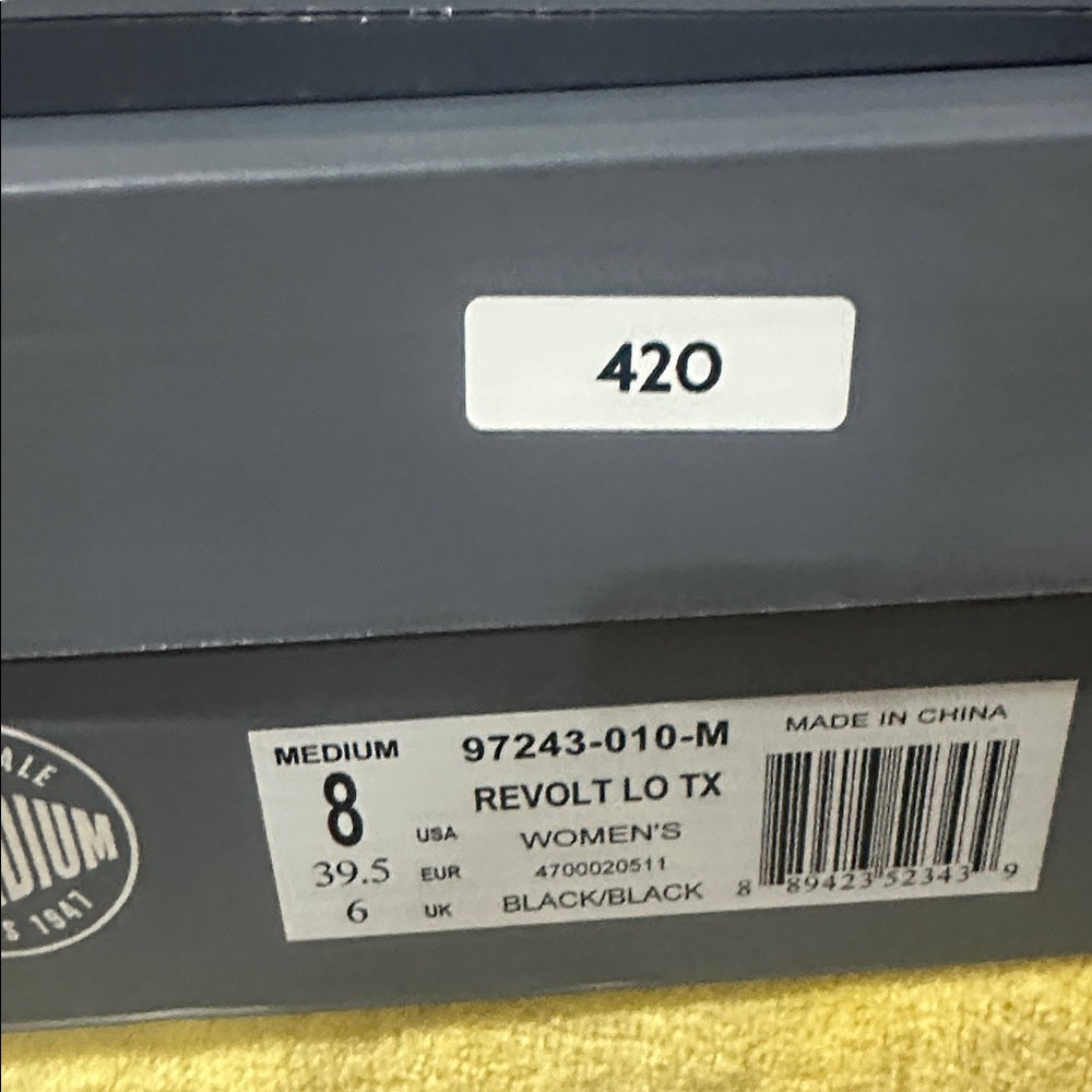 34.419.420.421.422. NEW SIZE 8/8.5 Palladium Black Combat Boots