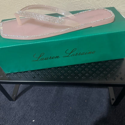 452.453.454.455.462.SIZE 6.5/7/7.5/10  Nude Women's Sandals,  Sparkling Accents