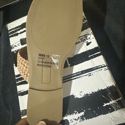 459.460.461. NEW SIZE 6/10 Dolce Vita Tan Woven Sandals