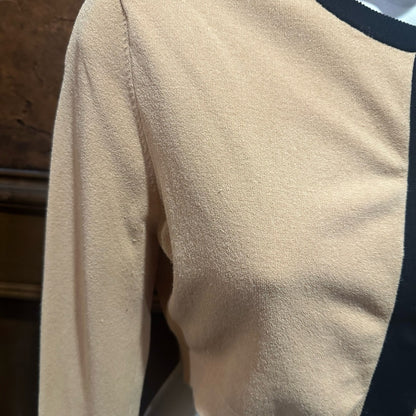 PRE-OWNED SIZE M Victor Glemaud Orange and Black Crop Top