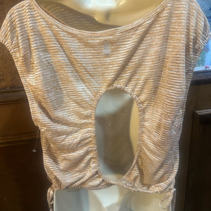 NWOT SIZE M FP Movement by Free People Dual-Tone Crop Top