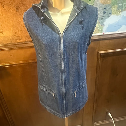 SIZE S NorthStyle Women's Blue Denim Vest