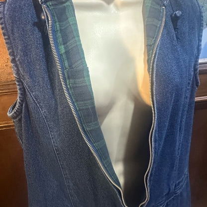 SIZE S NorthStyle Women's Blue Denim Vest
