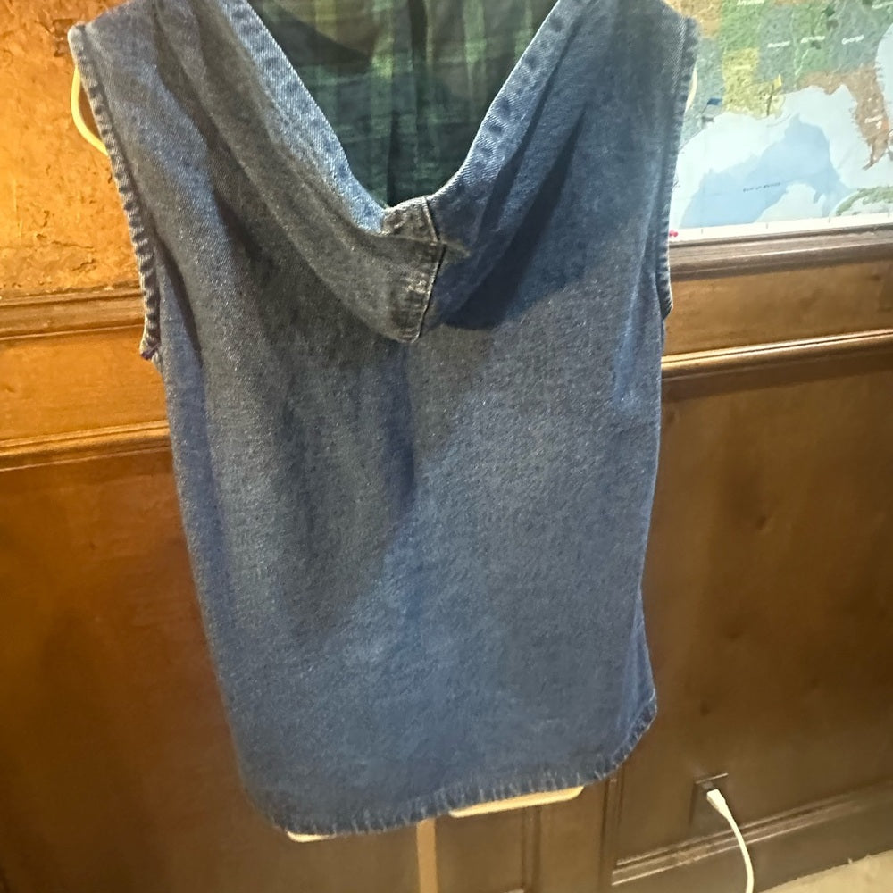 SIZE S NorthStyle Women's Blue Denim Vest