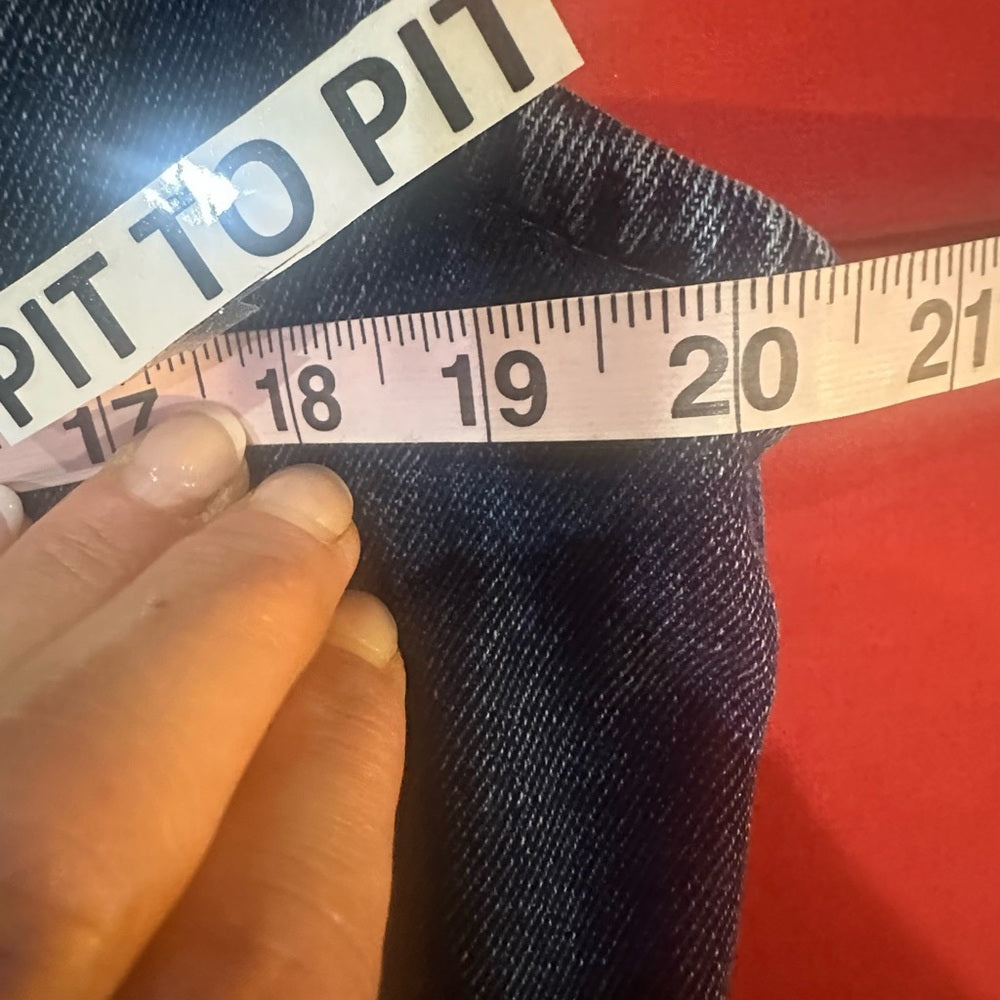 SIZE S NorthStyle Women's Blue Denim Vest