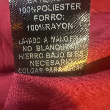 NWT SIZE S Chic Floral Skater Skirt - Maroon