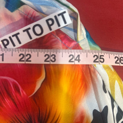 NWT FITS SIZE XS-3X Advance Apparels Vibrant Abstract Maxi Dress