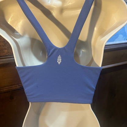 NWT SIZE L FP Movement by Free People Sky Blue Cropped Tank