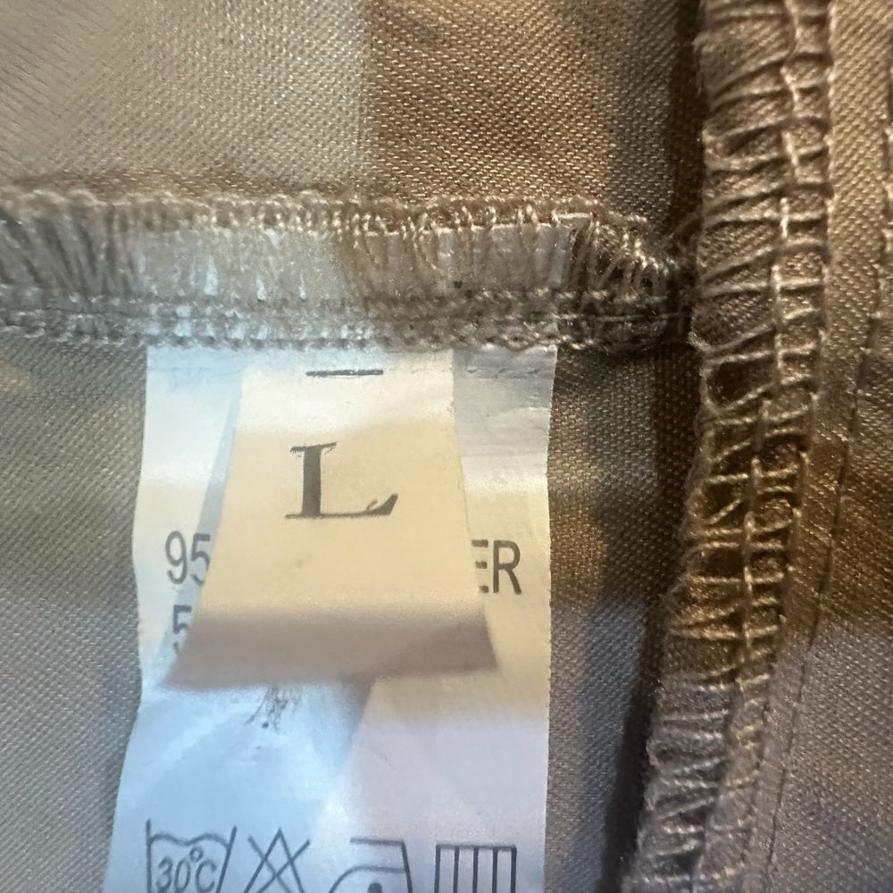 SIZE L Elegant Cream Jumpsuit