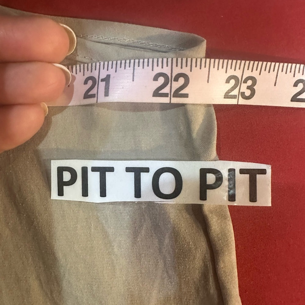 SIZE L Elegant Cream Jumpsuit