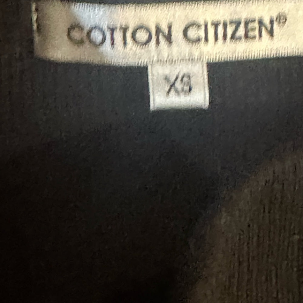 NWT SIZE XS Cotton Citizen Elegant Black Midi Skirt