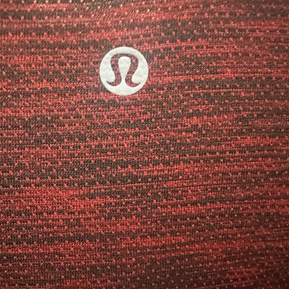 SIZE L/XL? Lululemon athletica Maroon and Black Polo Shirt