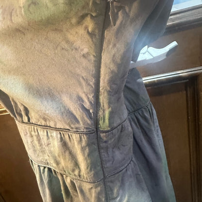 SIZE 8 Free People Green Sleeveless Mini Dress with Front Detail