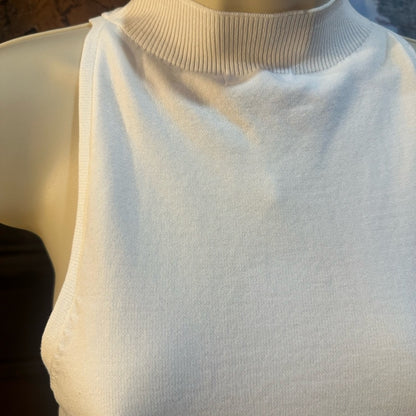 NWT SIZE L 525 America Ribbed White Tank Top