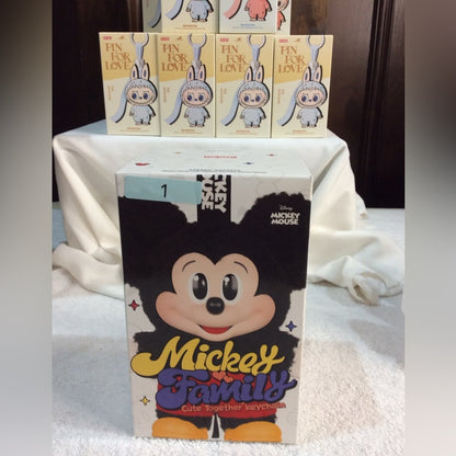 1.5.6. NEW IN BOX Disney Mickey Mouse Stuffed Animal - Black and White