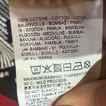 NWT SIZE XS Piombo Sleeveless Black Top with White Detailing