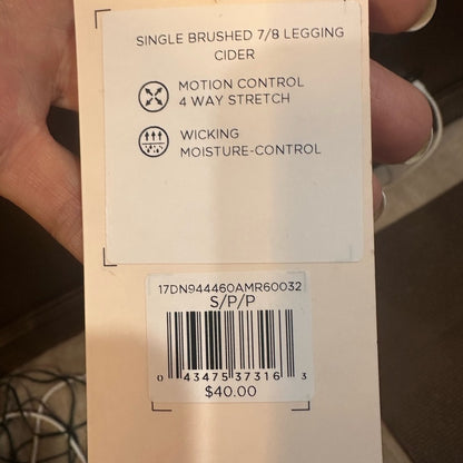 NWT SIZE S/P Danskin Blush Pink Leggings