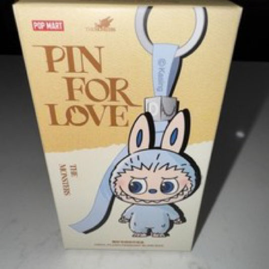 21.22..NEW IN BOX IPop Mart Monsters Blue Keychain