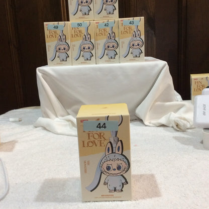 21.22..NEW IN BOX IPop Mart Monsters Blue Keychain