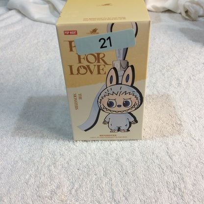 21.22..NEW IN BOX IPop Mart Monsters Blue Keychain