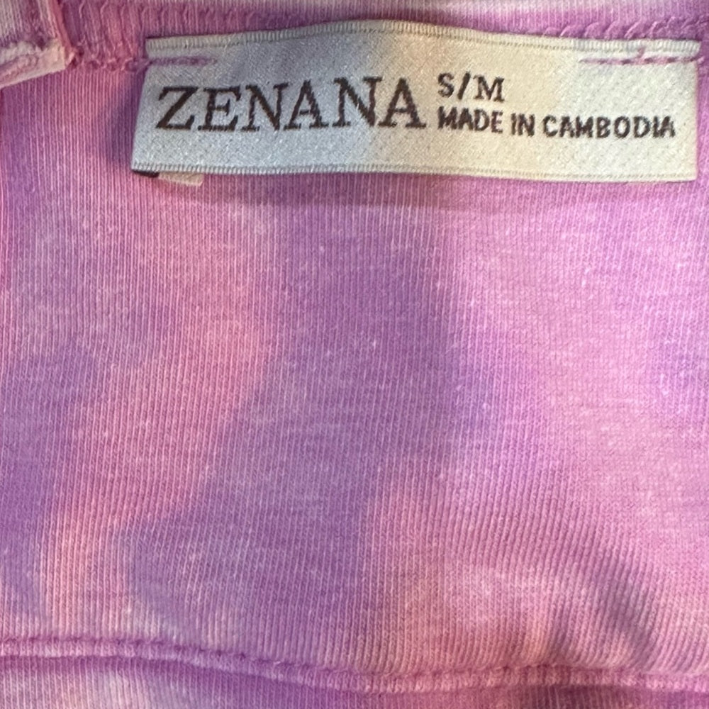 NWOT SIZE S/M will fit up to XL Zenana Outfitters Pink Cropped Jumpsuit