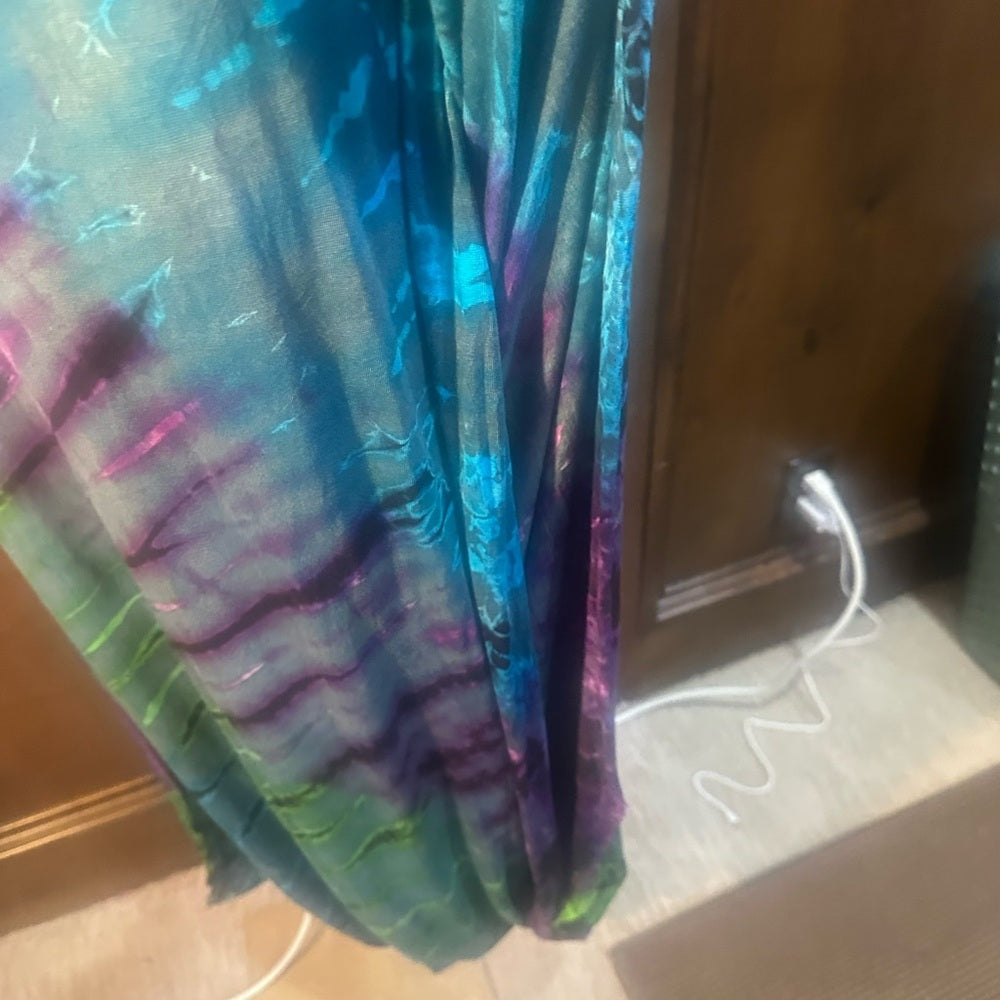 NWOT SIZE OS Advance Apparels Multicolor Maxi Skirt