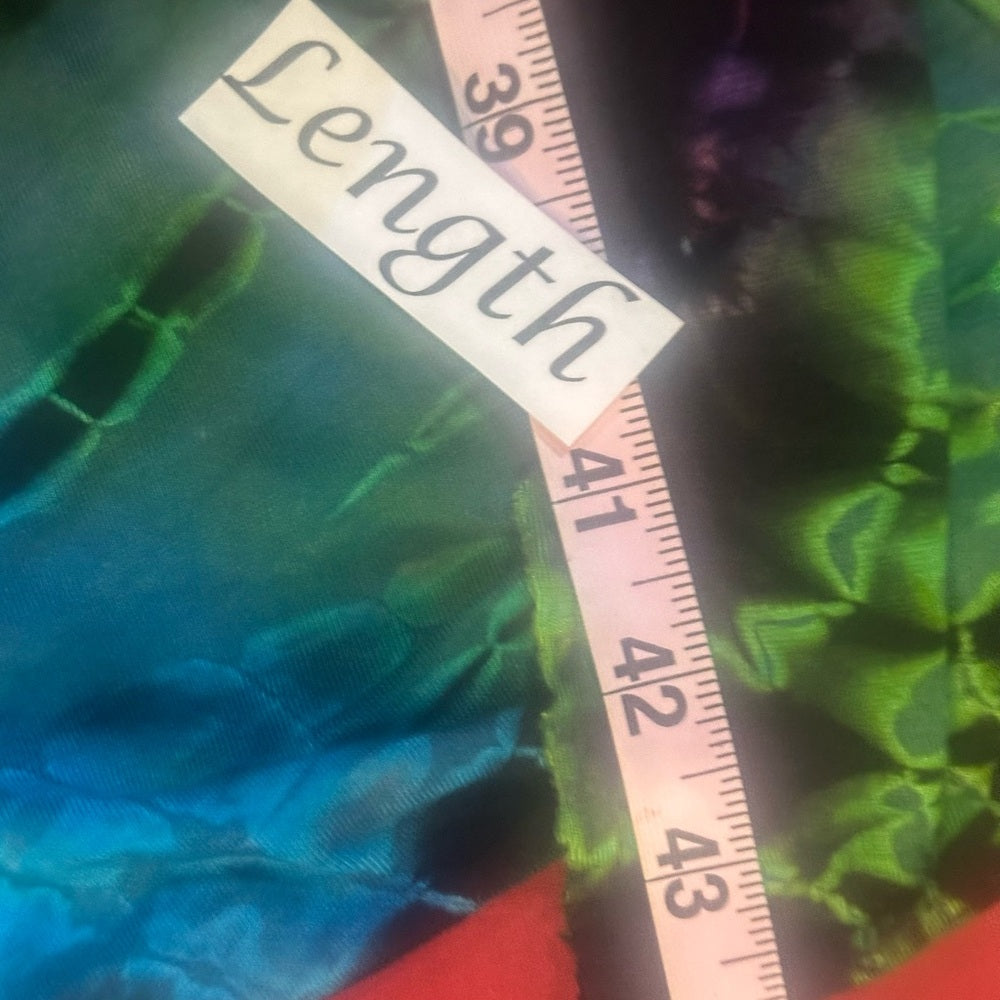 NWOT SIZE OS Advance Apparels Multicolor Maxi Skirt