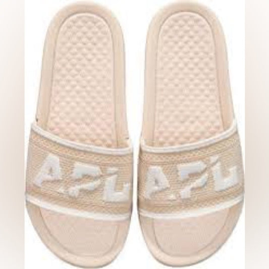 347. NEW SIZE M/9 W/10.5 APL Men's Cream Slip-On Loafers