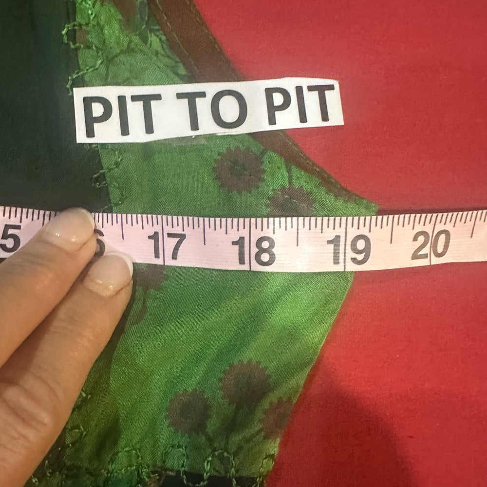 NWT SIZE S/M will fit up to a L Advance Apparels Multicolor Patchwork Jumpsuit