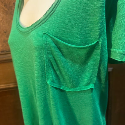 NWOT SIZE S POL Vibrant Green Short Sleeve Tee